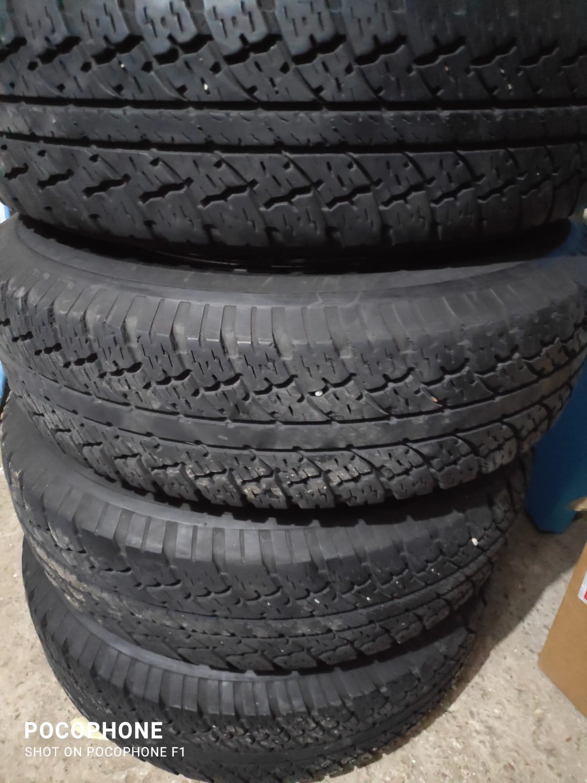 תמונה 3 ,סט למיצובישי אנטר 205/80R16C אביזרים 4x4 צמיגים וג`אנטים