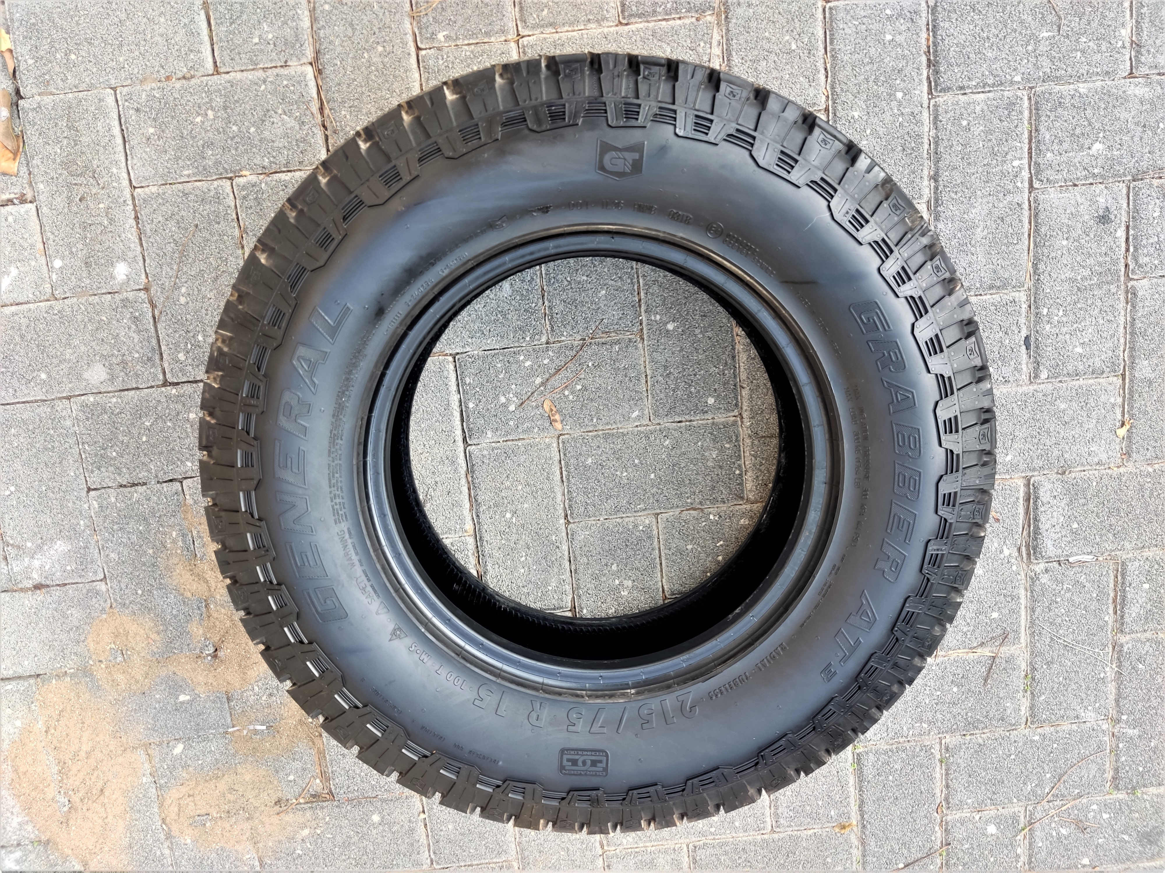 תמונה 2 ,5 צמיגי 50/50 215/75R15 Grabbe אביזרים 4x4 צמיגים וג`אנטים