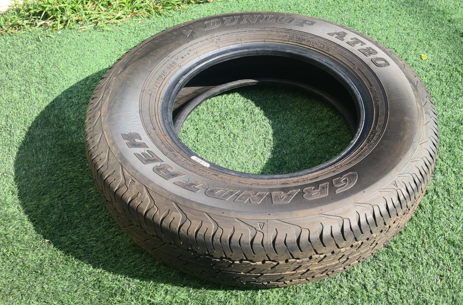 תמונה 1 ,4 צמיגי דנלופ 195/80r15 אביזרים פרטיות צמיגים וג`אנטים