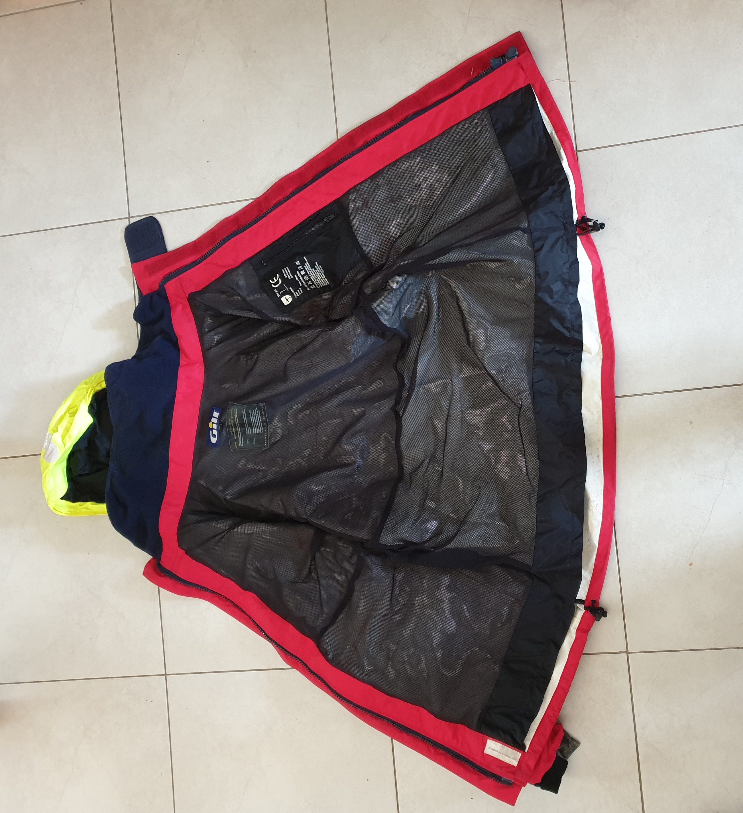 תמונה 2 ,מעיל סערה Gill מידה XXL אביזרים דו גלגלי אביזרי לבוש ומיגון