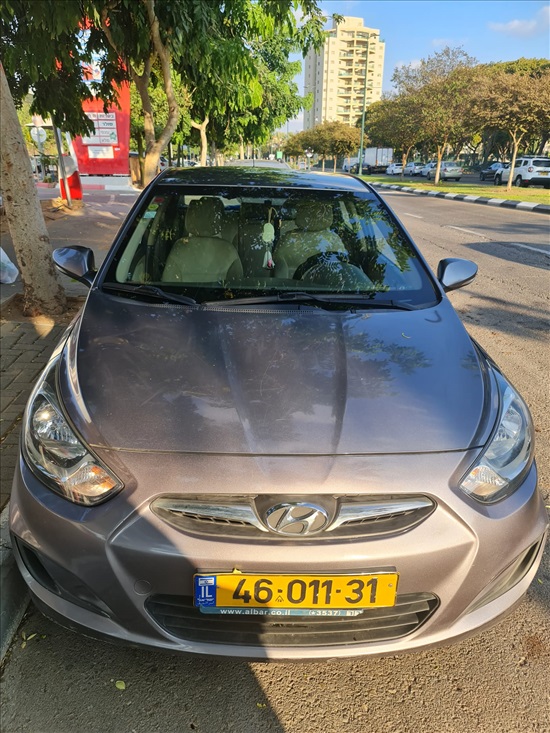 תמונה 2 ,יונדאי i25 יד 2 2014 115000 ק"מ