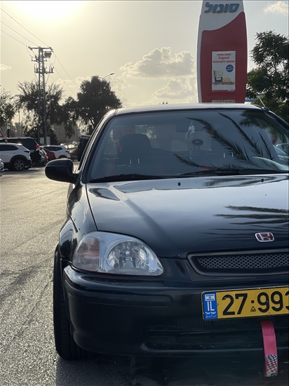 תמונה 2 ,הונדה סיוויק קופה / האצ'בק
 יד 5 1997 145000 ק"מ