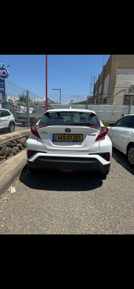 תמונה 3 ,טויוטה C-HR יד 2 2018 80 ק"מ