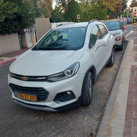 תמונה 2 ,שברולט טראקס יד 1 2018 152600 ק"מ