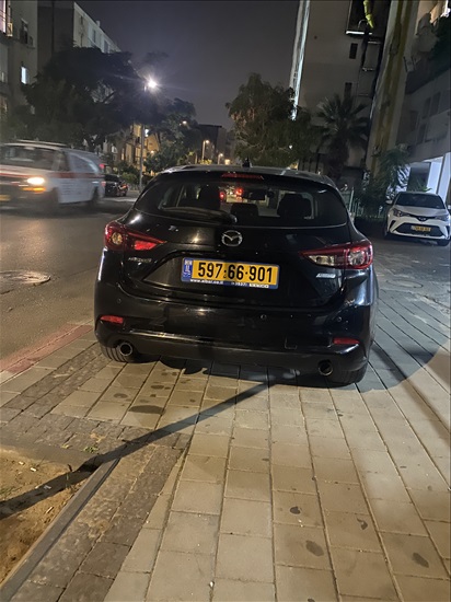 תמונה 3 ,מאזדה 3 יד 2 2019 25000 ק"מ