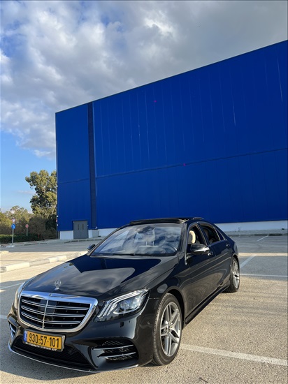 תמונה 1 ,מרצדס S-CLASS יד 1 2021 78000 ק"מ