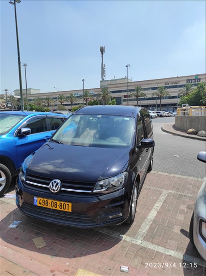 תמונה 6 ,פולקסווגן CADDY COMBI
 יד 1 2018 10600 ק"מ