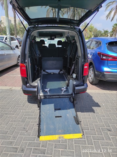 תמונה 4 ,פולקסווגן CADDY COMBI
 יד 1 2018 10600 ק"מ