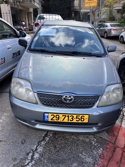 תמונה 1 ,טויוטה קורולה יד 3 2004 200000 ק"מ