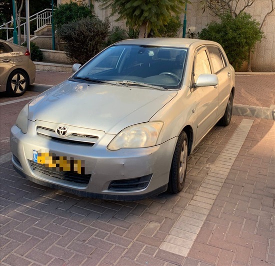 תמונה 1 ,טויוטה קורולה RunX יד 5 2005 0 ק"מ