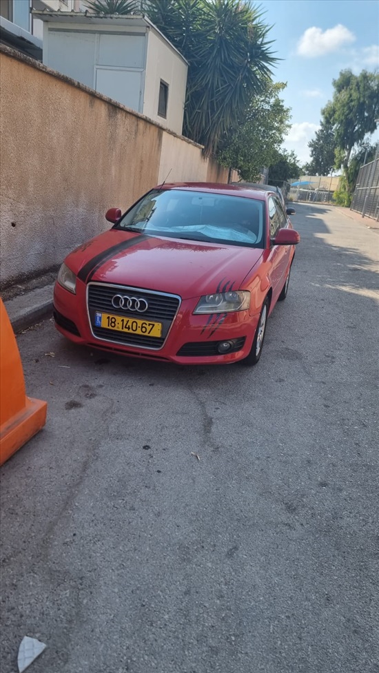 תמונה 3 ,אאודי A3 יד 5 2008 185 ק"מ