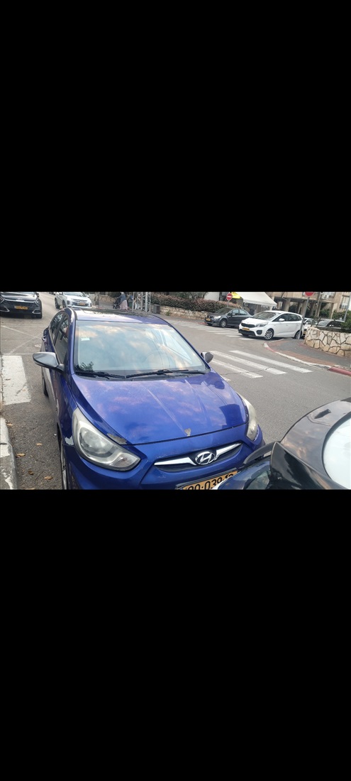 תמונה 4 ,יונדאי i25 יד 2 2012 147000 ק"מ