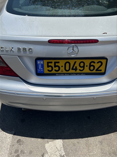 תמונה 1 ,מרצדס CLK יד 1 2007 83000 ק"מ