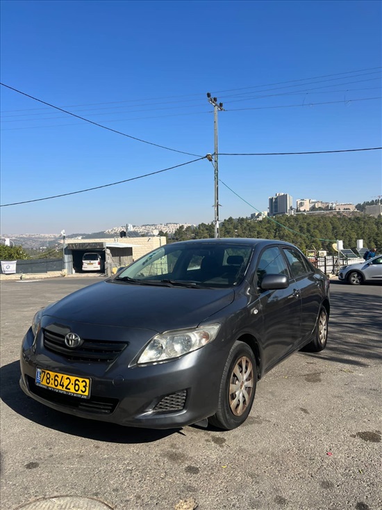 תמונה 1 ,טויוטה קורולה יד 2 2008 168000 ק"מ