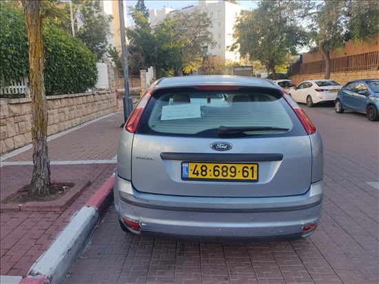 תמונה 1 ,פורד פוקוס יד 3 2007 230000 ק"מ