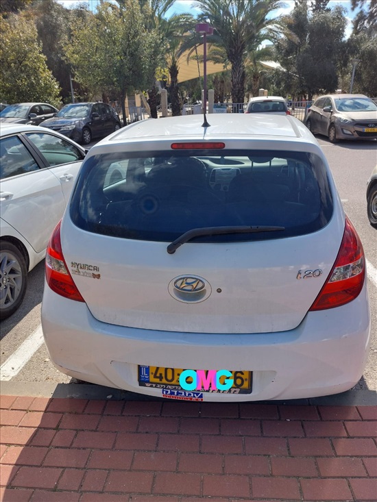 תמונה 2 ,יונדאי i20 יד 3 2011 52000 ק"מ