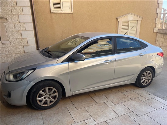 תמונה 2 ,יונדאי אקסנט יד 2 2011 160000 ק"מ