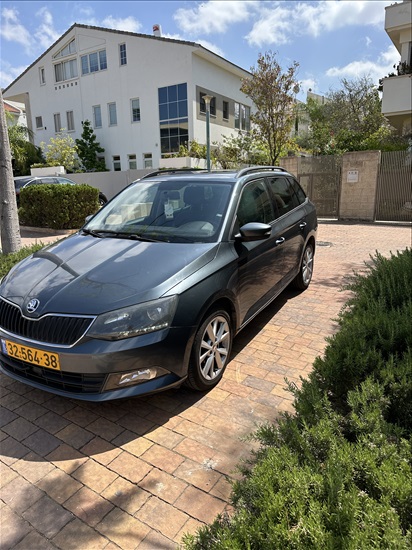 תמונה 1 ,סקודה פאביה יד 2 2016 178000 ק"מ