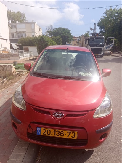 תמונה 3 ,יונדאי i10 יד 5 2010 156000 ק"מ