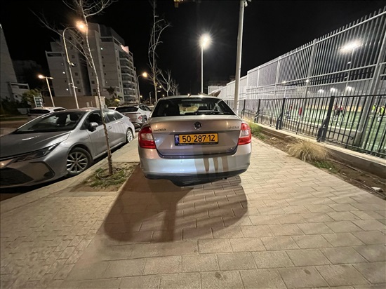 תמונה 3 ,סקודה ראפיד יד 5 2013 185 ק"מ