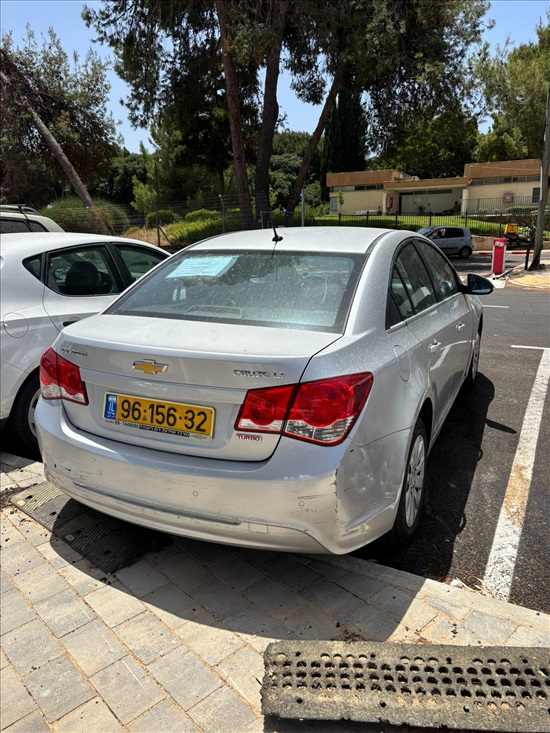 תמונה 5 ,שברולט קרוז יד 2 2015 165000 ק"מ