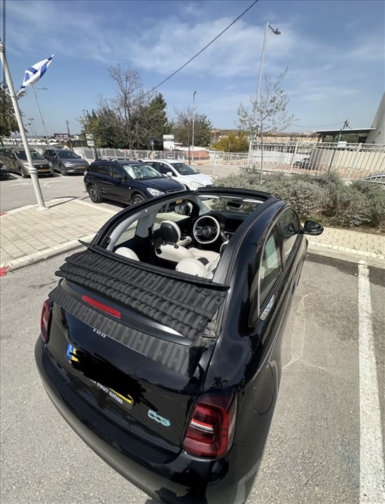 תמונה 2 ,פיאט 500E יד 1 2023 27000 ק"מ
