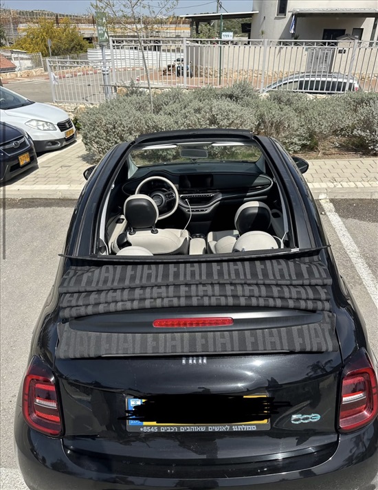 תמונה 8 ,פיאט 500E יד 1 2023 27000 ק"מ