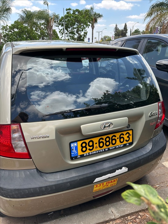 תמונה 2 ,יונדאי גטס יד 4 2008 146500 ק"מ