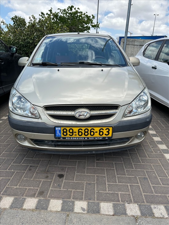 תמונה 1 ,יונדאי גטס יד 4 2008 146500 ק"מ