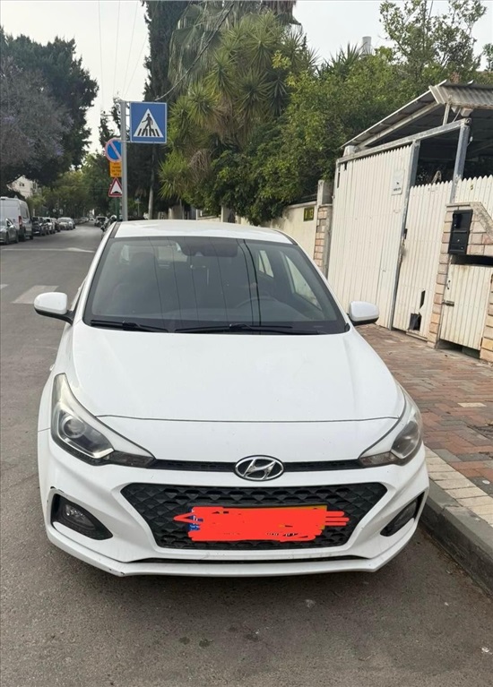תמונה 1 ,יונדאי i20 יד 2 2020 60500 ק"מ