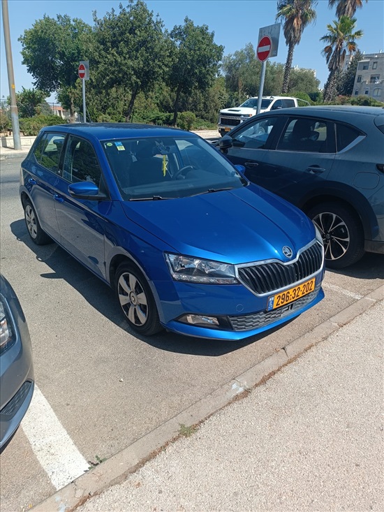 תמונה 3 ,סקודה פאביה יד 2 2020 42000 ק"מ