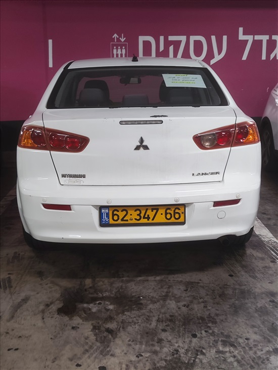תמונה 5 ,מיצובישי לנסר החדשה יד 2 2009 291000 ק"מ
