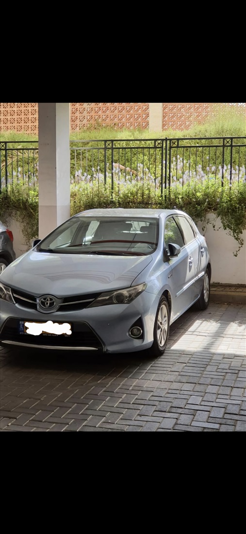 תמונה 1 ,טויוטה אוריס יד 3 2013 216000 ק"מ