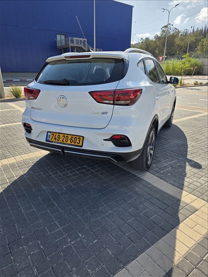תמונה 2 ,אם ג`י MG ZS יד 1 2024 28000 ק"מ