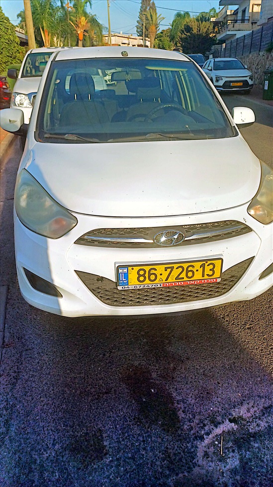 תמונה 3 ,יונדאי i10 יד 3 2012 148000 ק"מ