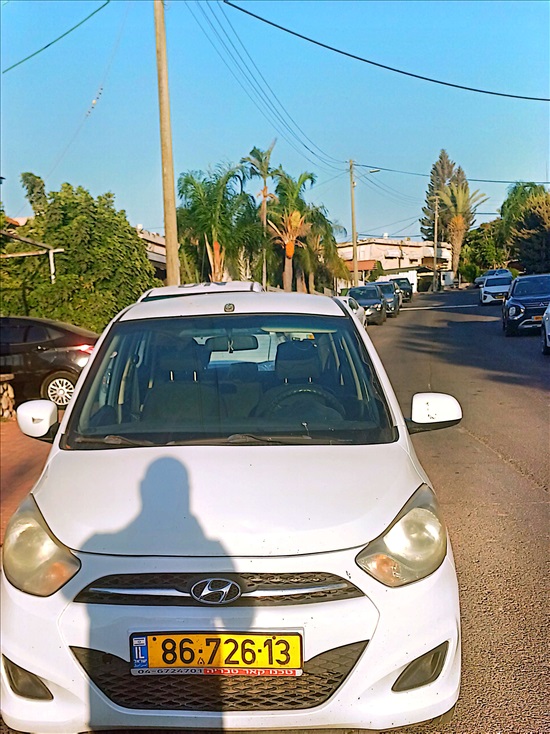 תמונה 4 ,יונדאי i10 יד 3 2012 148000 ק"מ