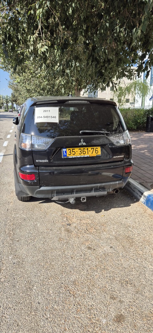 תמונה 5 ,מיצובישי אאוטלנדר יד 3 2011 165500 ק"מ