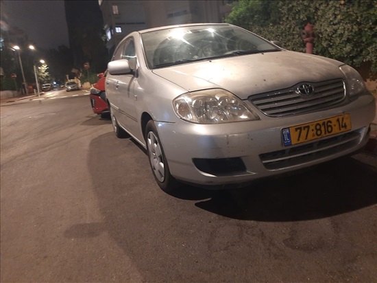 תמונה 2 ,טויוטה קורולה יד 5 2006 145000 ק"מ