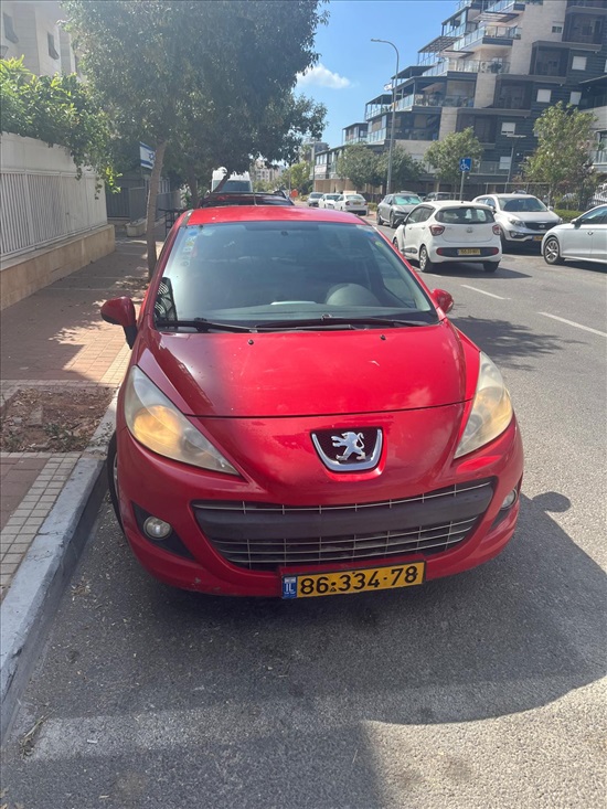 תמונה 1 ,פיג'ו
 207 יד 3 2012 102000 ק"מ