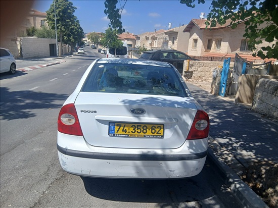 תמונה 1 ,פורד פוקוס יד 3 2007 330000 ק"מ