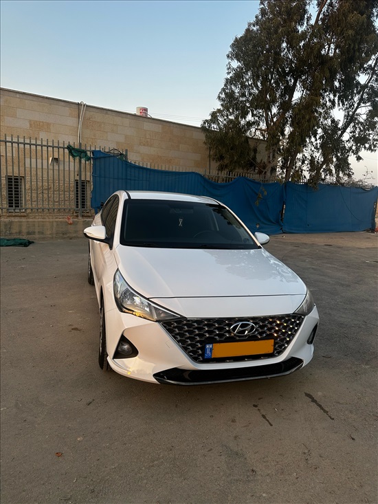תמונה 2 ,יונדאי אקסנט יד 3 2021 116000 ק"מ
