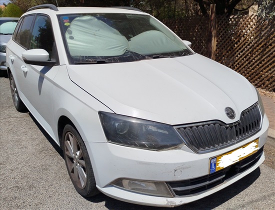 תמונה 1 ,סקודה פאביה יד 3 2015 267000 ק"מ