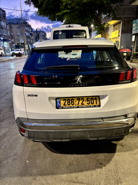 תמונה 2 ,פיג'ו
 3008 יד 3 2018 110000 ק"מ