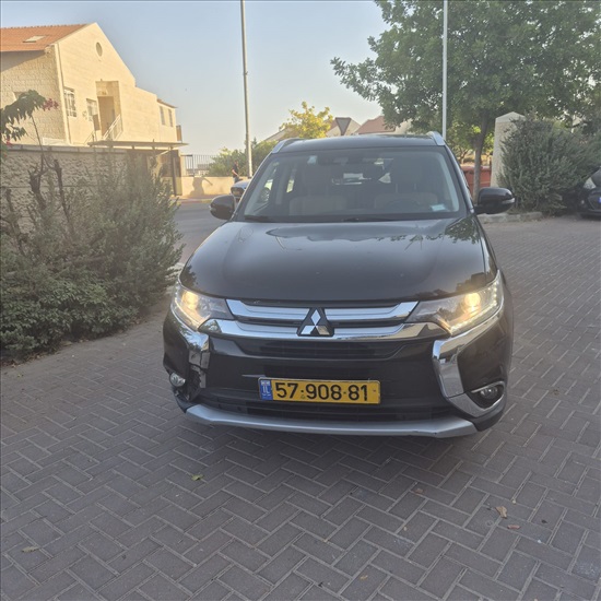 תמונה 1 ,מיצובישי אאוטלנדר יד 1 2017 153000 ק"מ