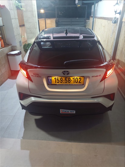 תמונה 1 ,טויוטה C-HR יד 1 2020 68000 ק"מ
