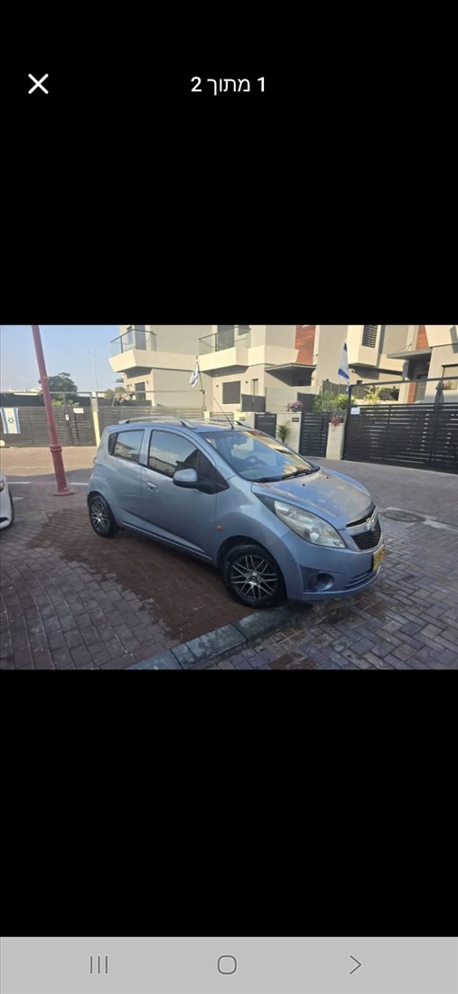 תמונה 1 ,שברולט ספארק יד 4 2011 195000 ק"מ