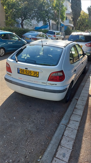 תמונה 1 ,רנו מגאן 1 יד 3 2000 280000 ק"מ