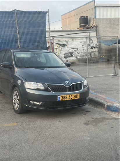 תמונה 1 ,סקודה ראפיד יד 1 2018 0 ק"מ