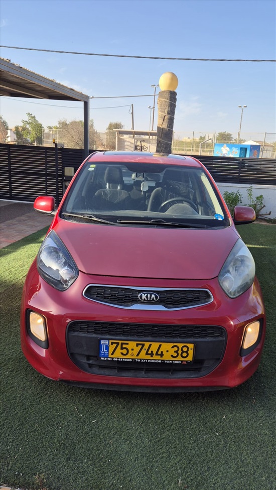 תמונה 4 ,קיה פיקנטו יד 3 2016 160000 ק"מ