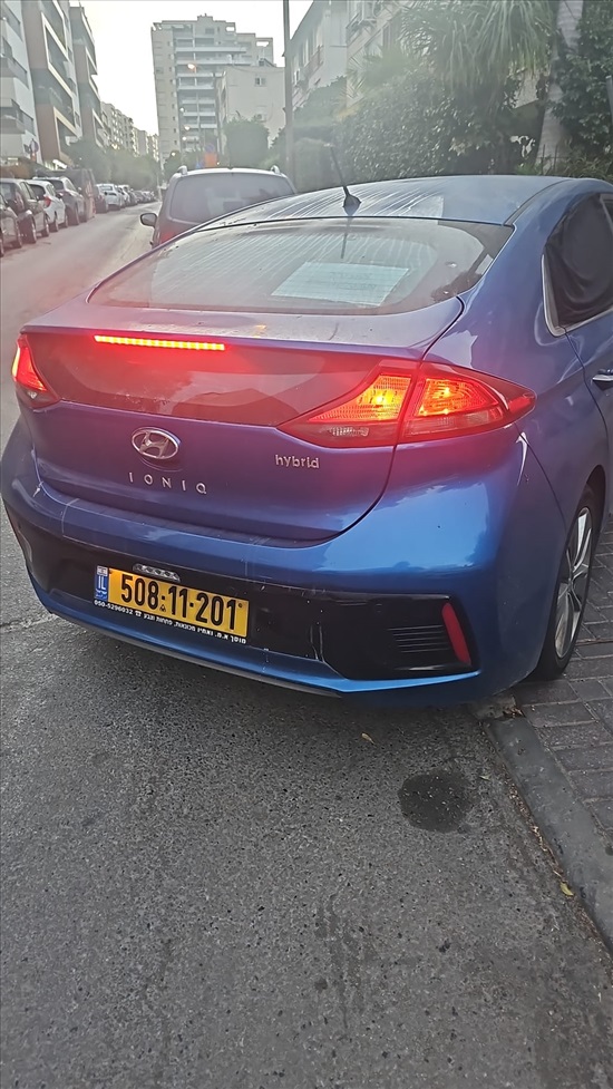 תמונה 1 ,יונדאי איוניק יד 3 2018 120000 ק"מ